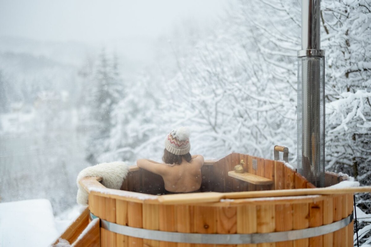 winter hot tub accessories